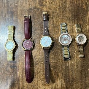 Watches- Michael Kors, Fossil, Anne Klein